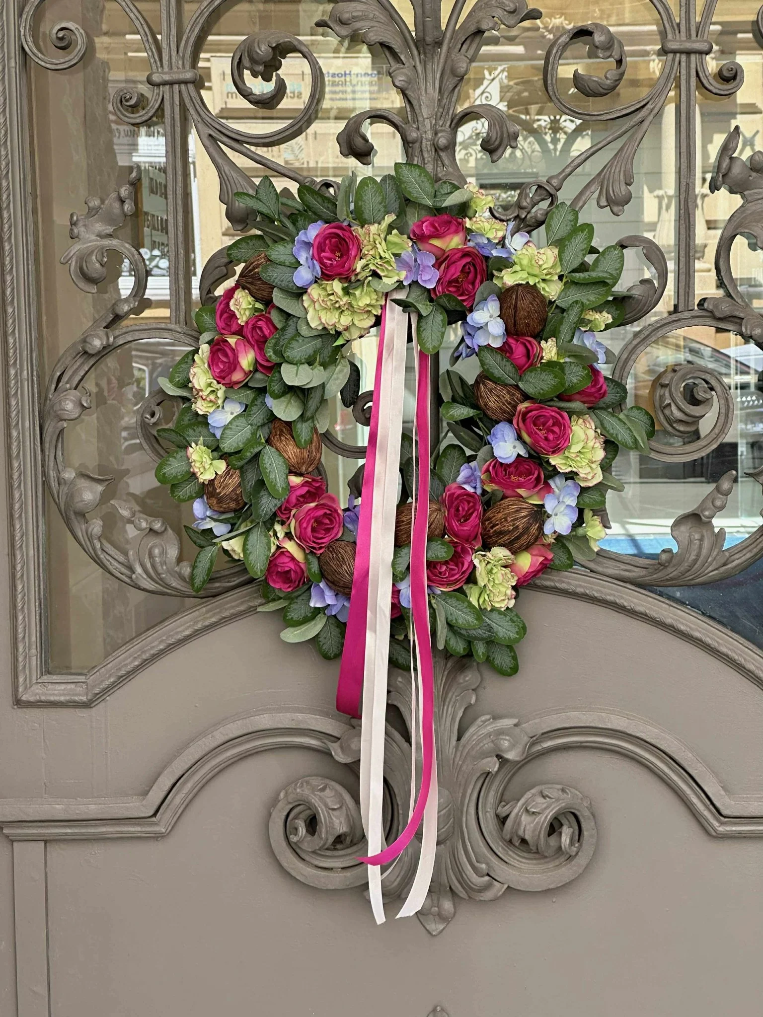 Wianek na drzwi - Dom kwiaty sztuczne - Image 2