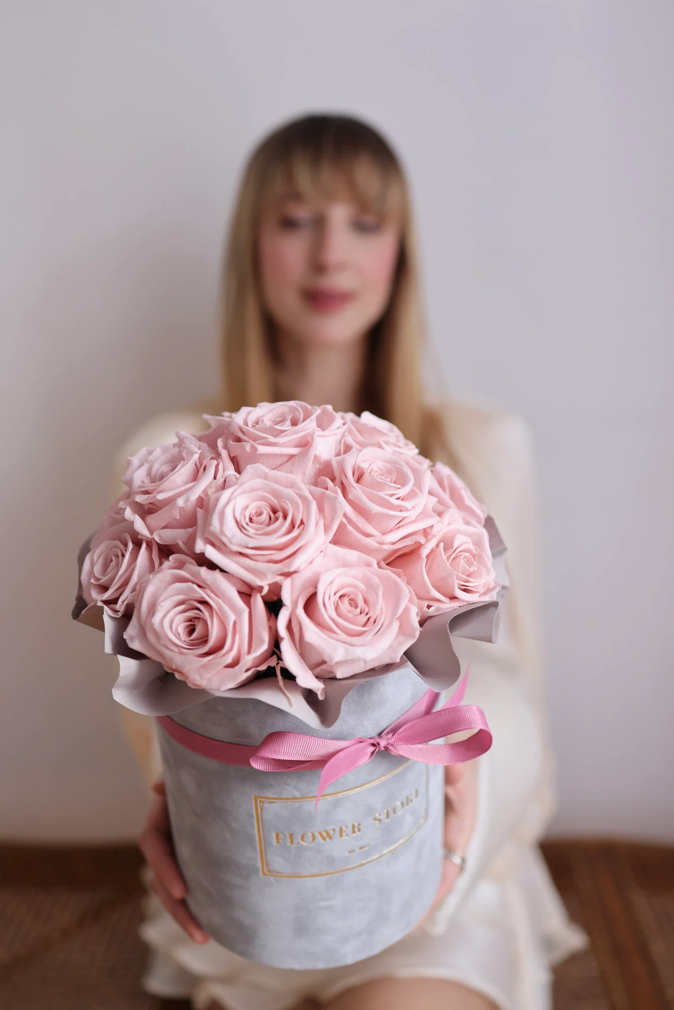 Flowerbox Wieczne Róże „Dusty Rose" - Image 2