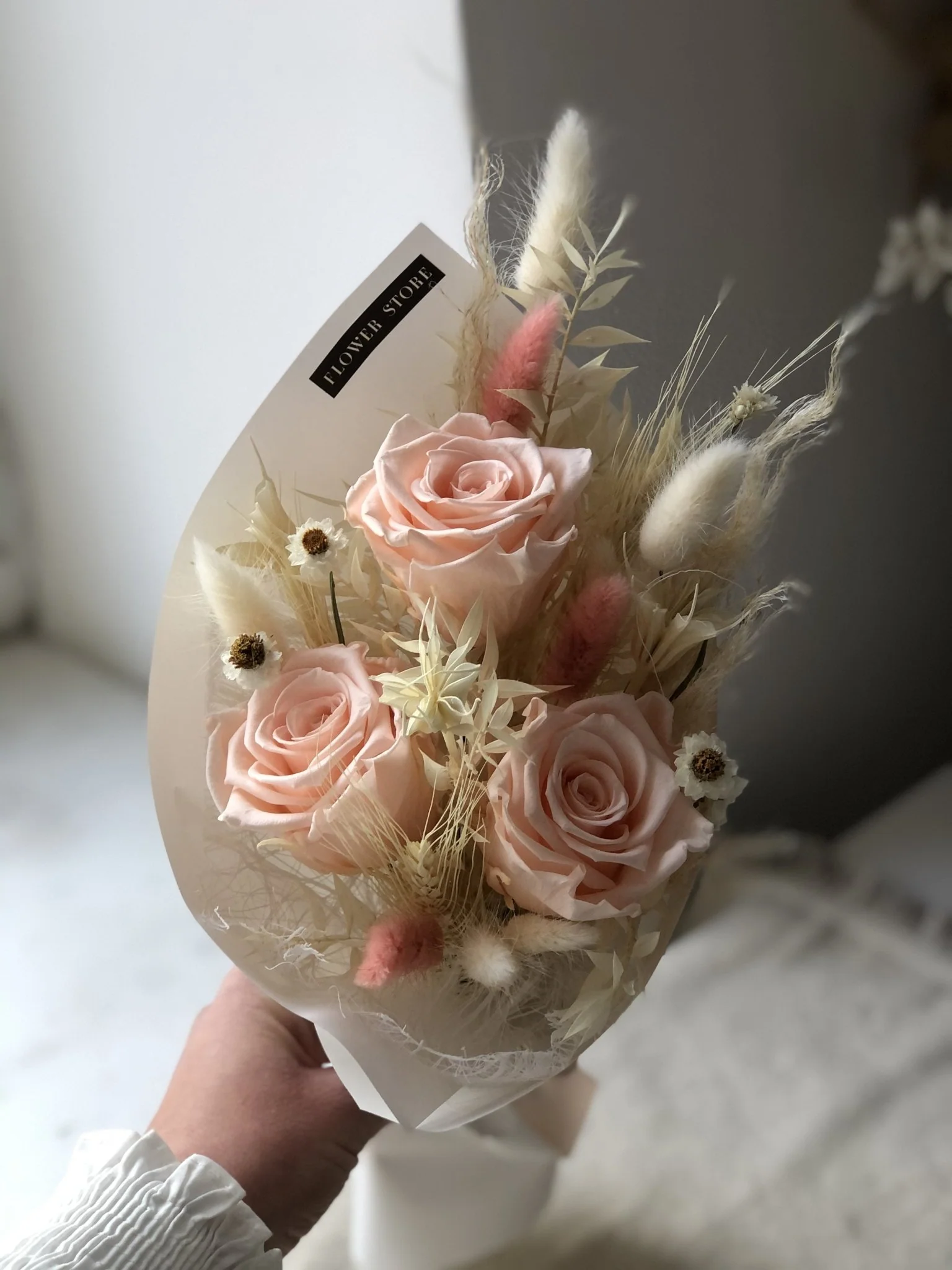 Bukiecik na dzień kobiet „Medium porcelain pink” - Image 2