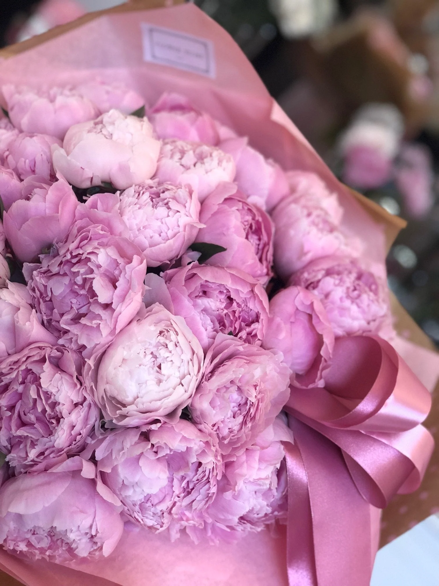 Peonie bukiet - kwiaty żywe - Image 2
