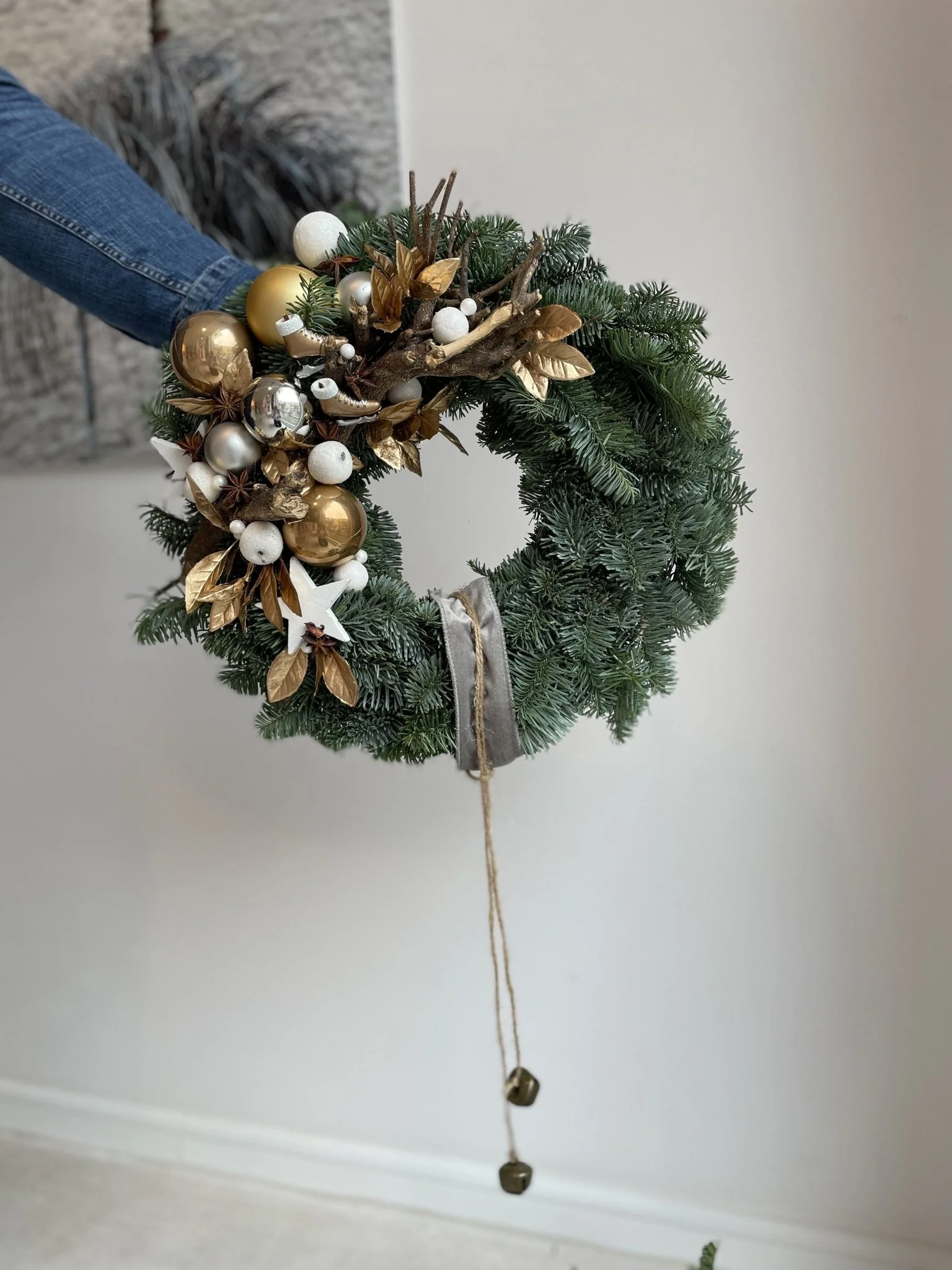 Wianek Gold Christmas Duzy - Image 2