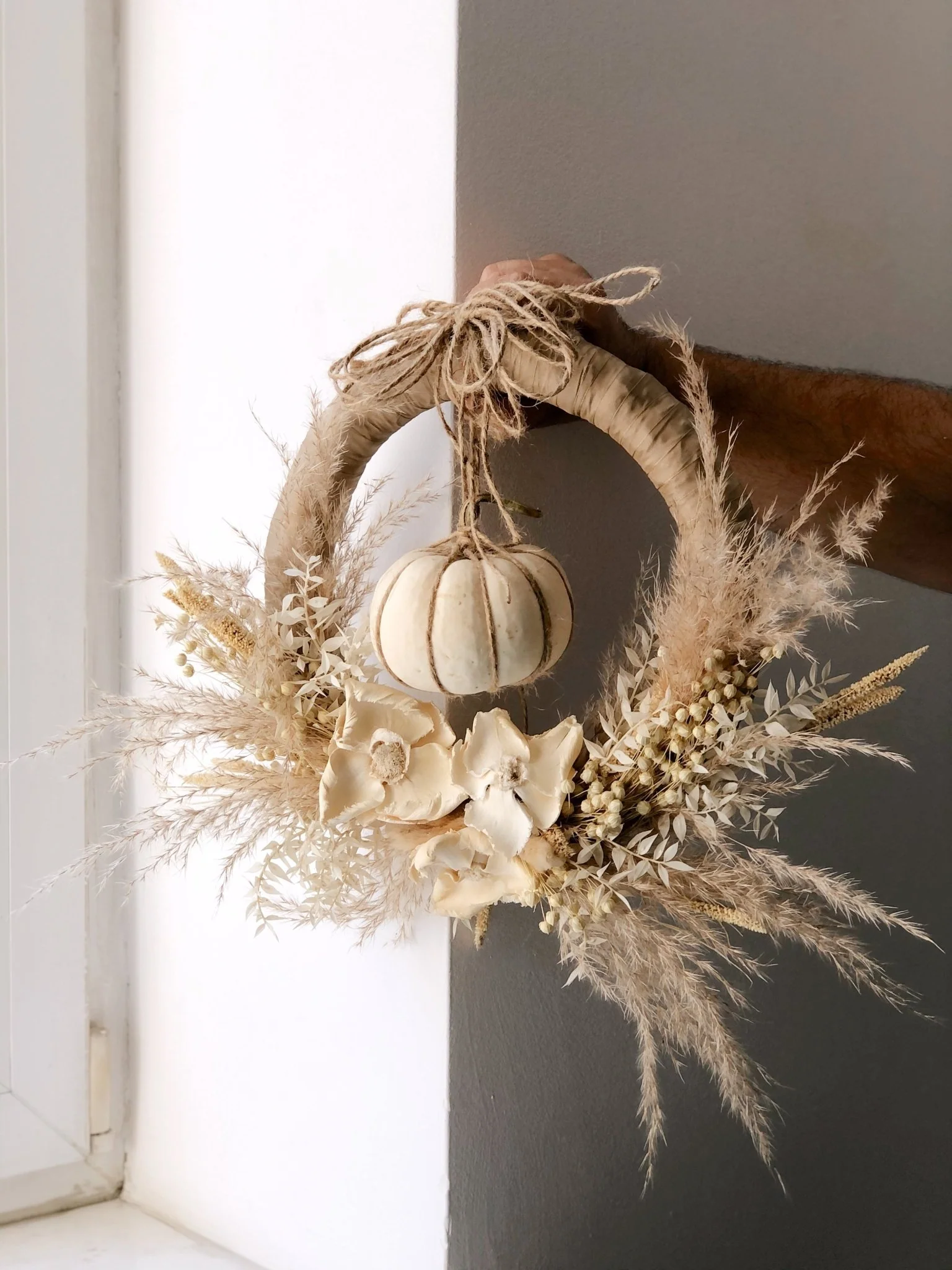 Wianek na drzwi- PUMPKIN SPIDER - Image 4