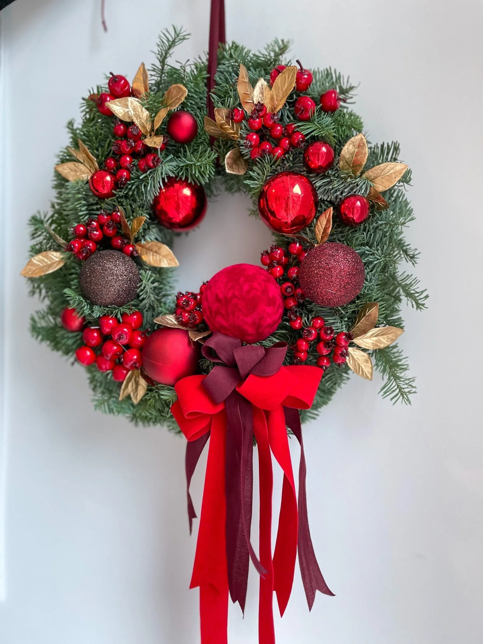 Wianek Red Christmas Natural - Image 3
